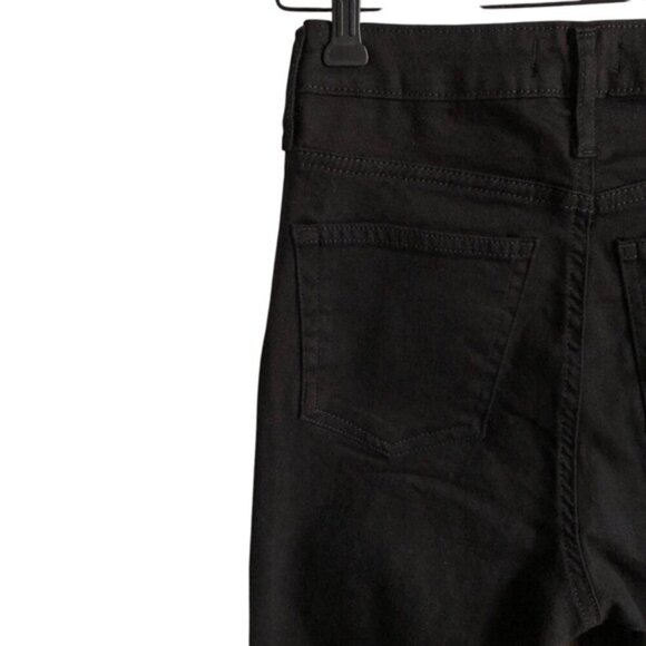 Silver Jeans Infinite Fit High Rise Straight Leg Jeans Sz Small Black Denim NWT - Picture 9 of 13